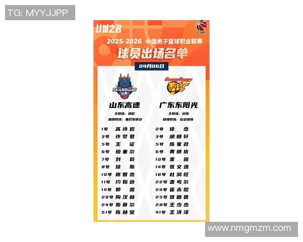 广东与山东季后赛首轮激战即将开启谁能笑到最后争夺晋级资格